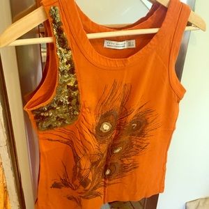 Beautiful orange tank